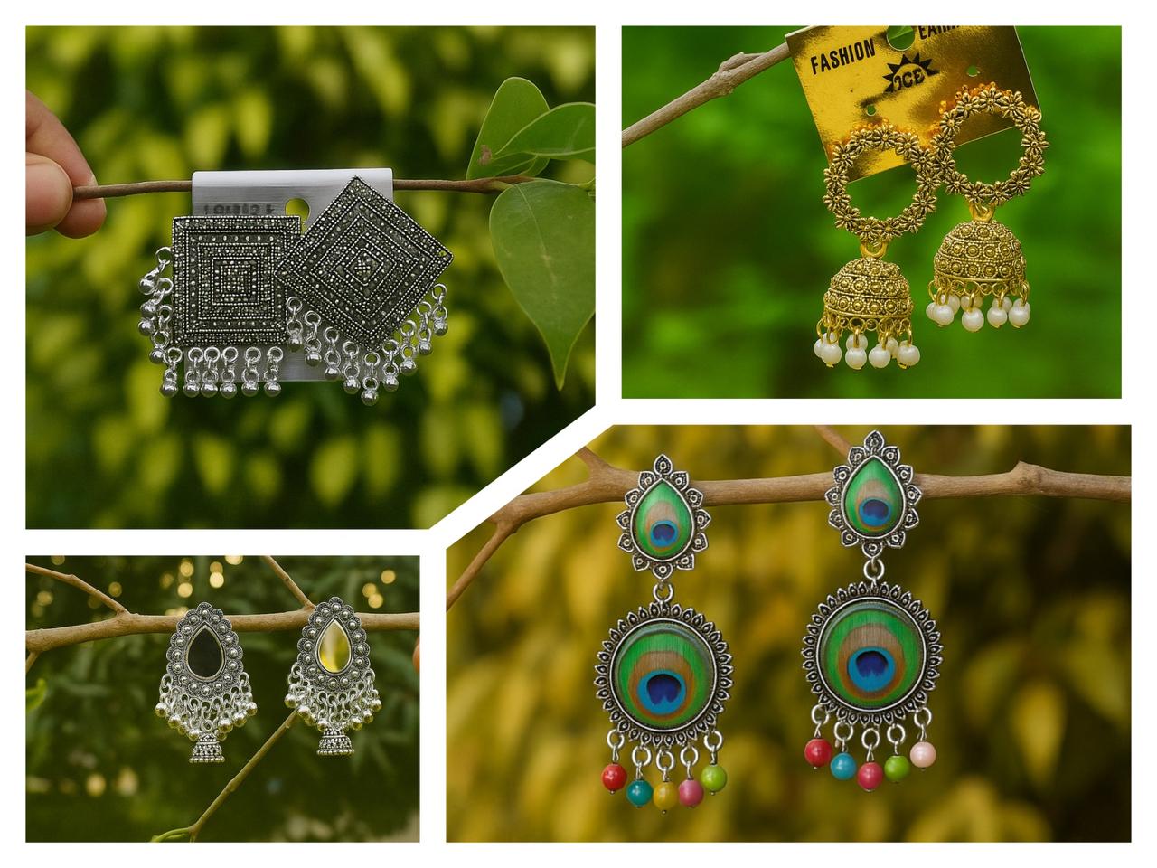 Combo of four Earrings
